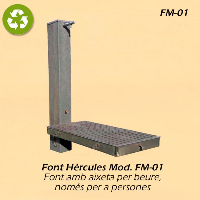 Font Urbana Hèrcules FM-01 | Plàstic 100% Reciclat